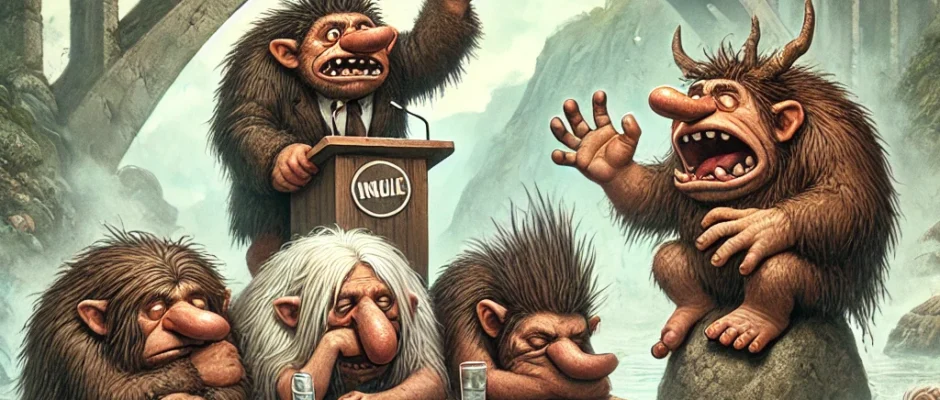 The Wild World of Troll Politics: A Battle of Grumps