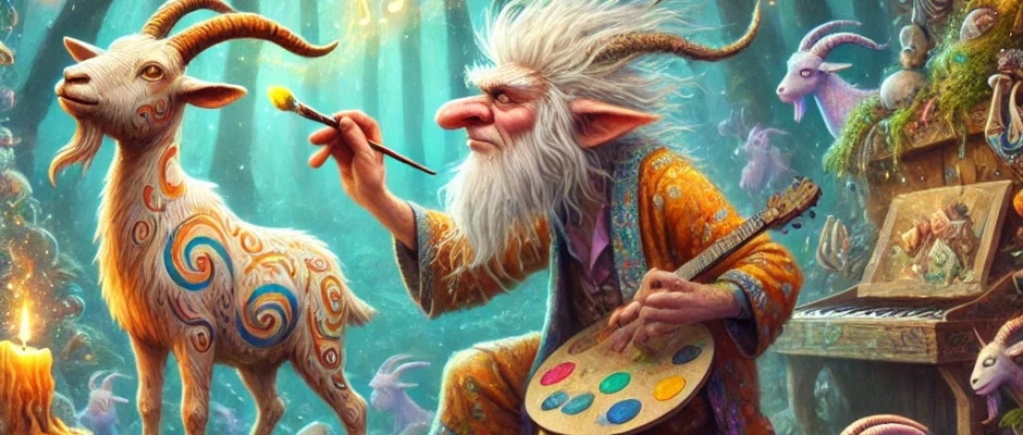 Jazz Notes & Goat Statues: The Unexpected World of Troll Artistry