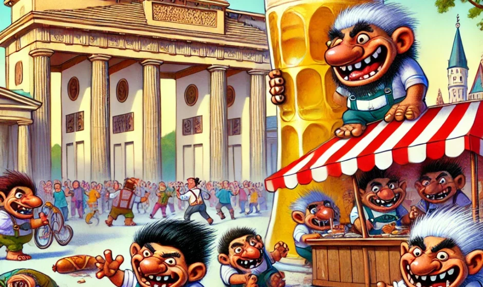 The Great Troll Invasion of Germany: A Vacation to Remember