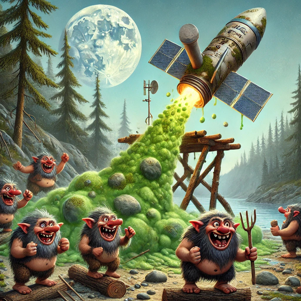 Trolls Launch RockSat-1: First Ever Flatulence-Powered Satellite Blasts Into Space!