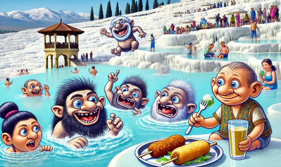 Trolls Take on Pamukkale: A Steamy, Confusing, and Hilariously Hopeless Adventure