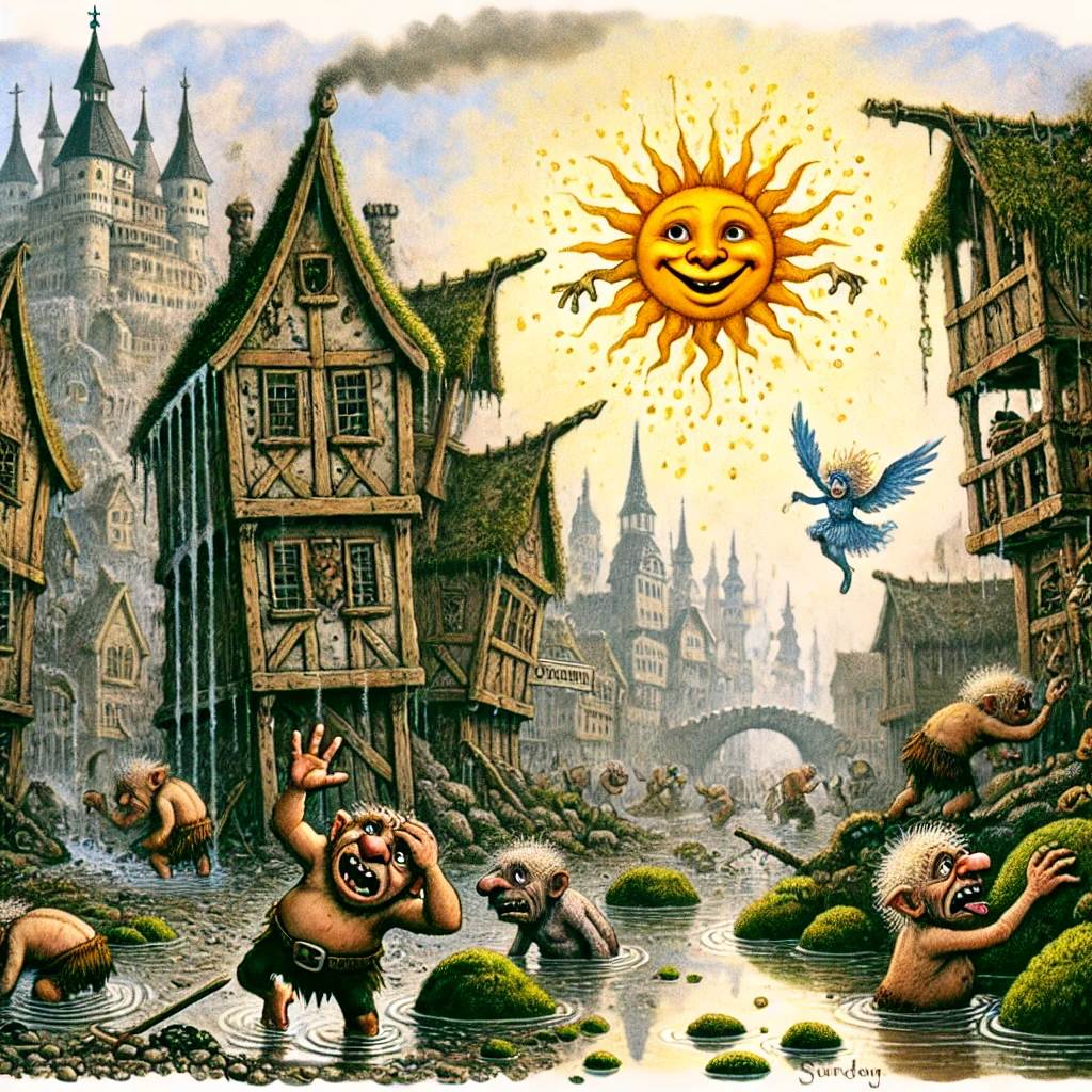 BRIGHT HORROR STRIKES TROLLHEIM: SUN SEEN, PANIC ENSUES