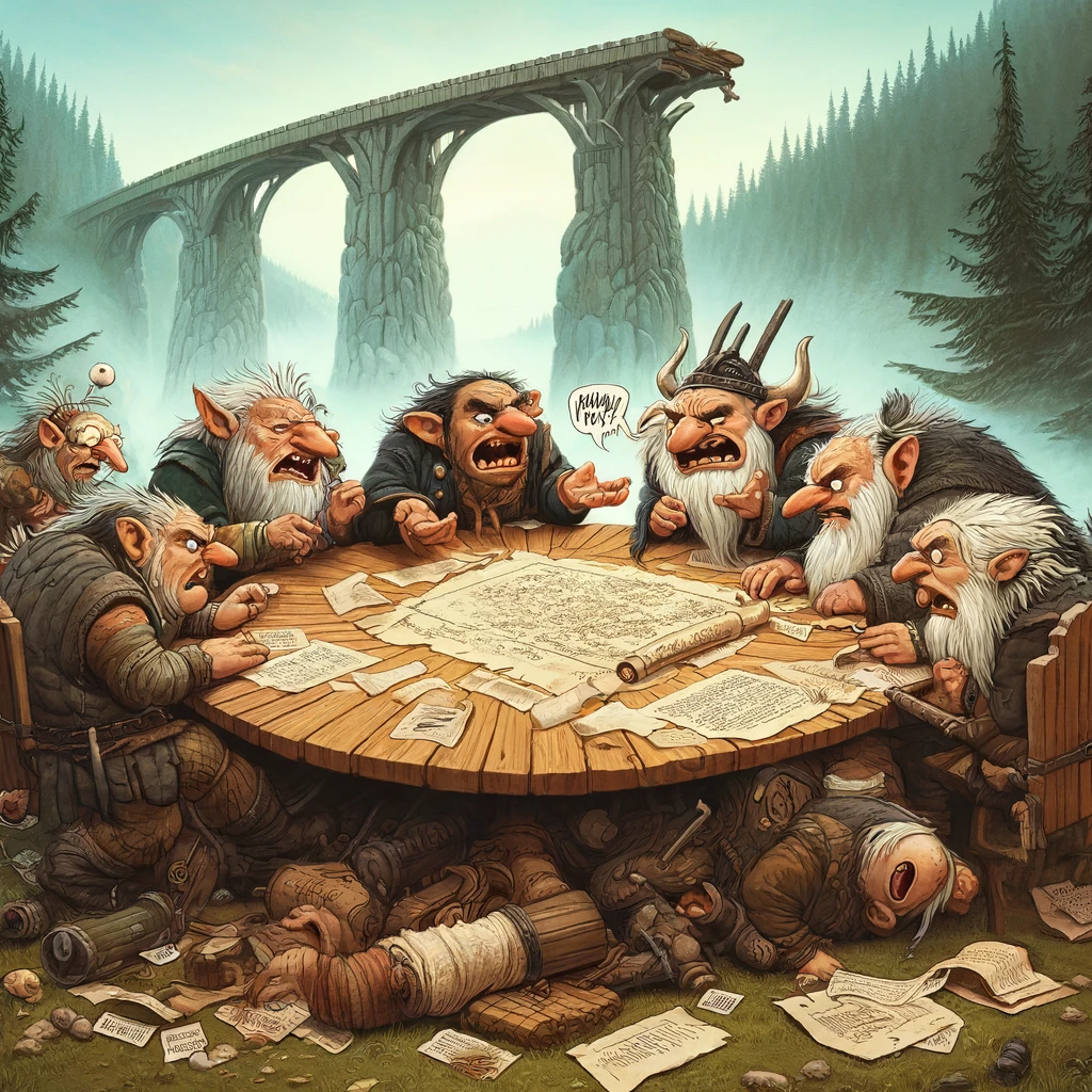 The Troll Trade Talks Collapse After One Troll Tries to Eat the Map—Again