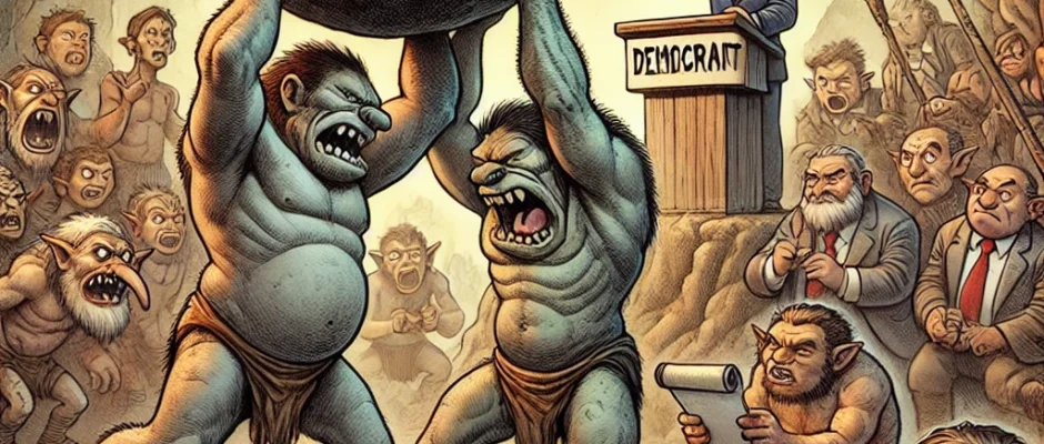 Troll Politics: Why Human Governments Would Never Survive in a Troll Cave