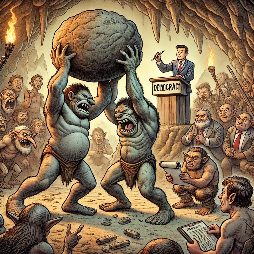 Troll Politics: Why Human Governments Would Never Survive in a Troll Cave