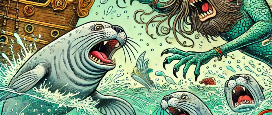 The Mermaid Uprising—Selkies vs. Sirens in a Beachfront Battle!