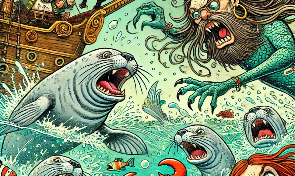 The Mermaid Uprising—Selkies vs. Sirens in a Beachfront Battle!