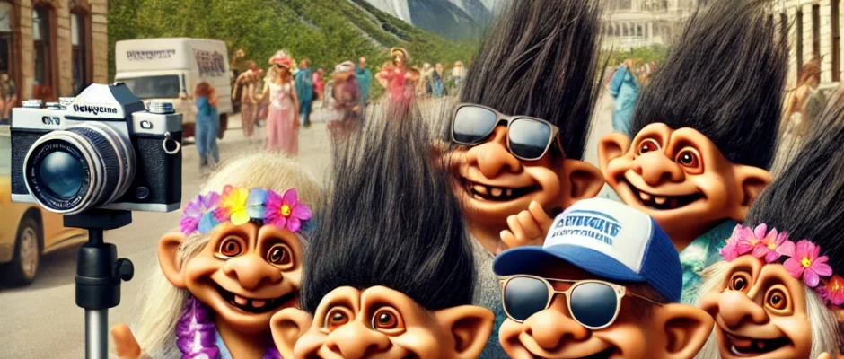 Norwegian Trolls Embark on 'Set-Jetting' Adventures: Chasing Human TV Show Locales