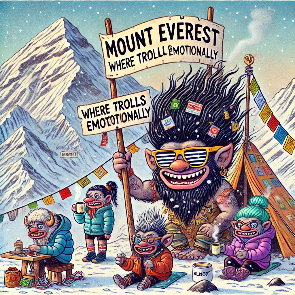 Mount Everest: Where Oxygen Goes to Die and Trolls Go to Brag