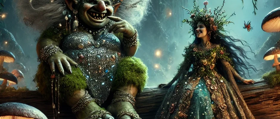 AncientNews.com EXCLUSIVE: "DOLLI PARTROLL & THE HULDRA: Forbidden Forest Friends or Secret Sisterhood?"