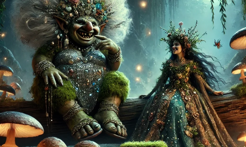 AncientNews.com EXCLUSIVE: "DOLLI PARTROLL & THE HULDRA: Forbidden Forest Friends or Secret Sisterhood?"
