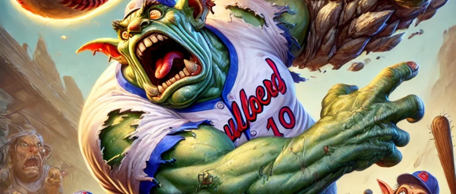 Trollblood Boulders' Star Pitcher Faces Armageddon: The Curse of the 100-MPH Boulder Toss Claims Another Victim!