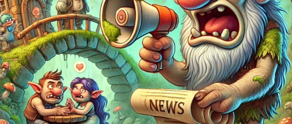 ?THIS HAPPENED LAST NIGHT IN THE TROLL WORLD: Chaos, Kisses, and Crumbling Councils!?