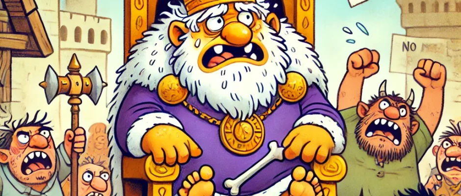 Troll King Snagrak the Fat's Government Teeters Amid Corruption Scandal