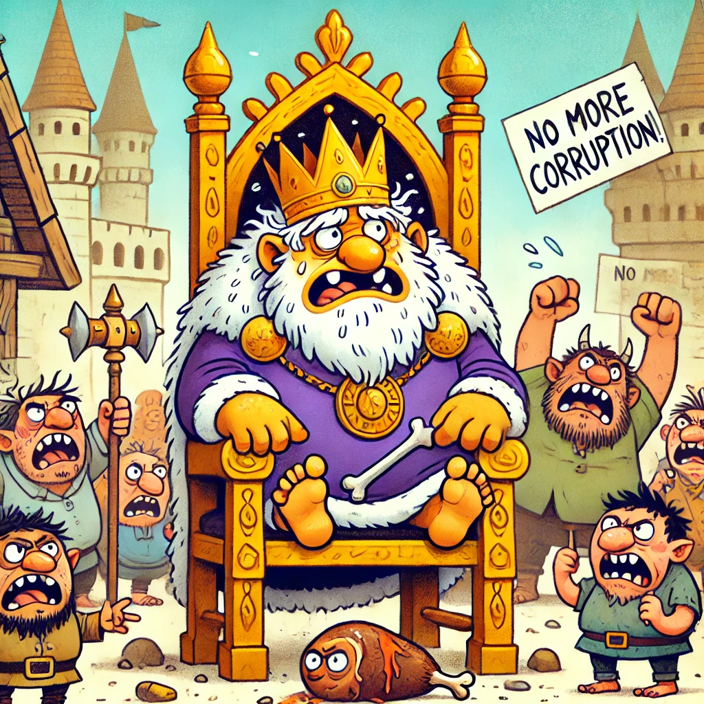 Troll King Snagrak the Fat’s Government Teeters Amid Corruption Scandal
