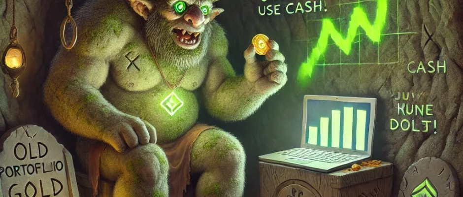 The Dawn of Shimmering Pebbles: How Trolls Are Embracing the Cryptocurrency Craze