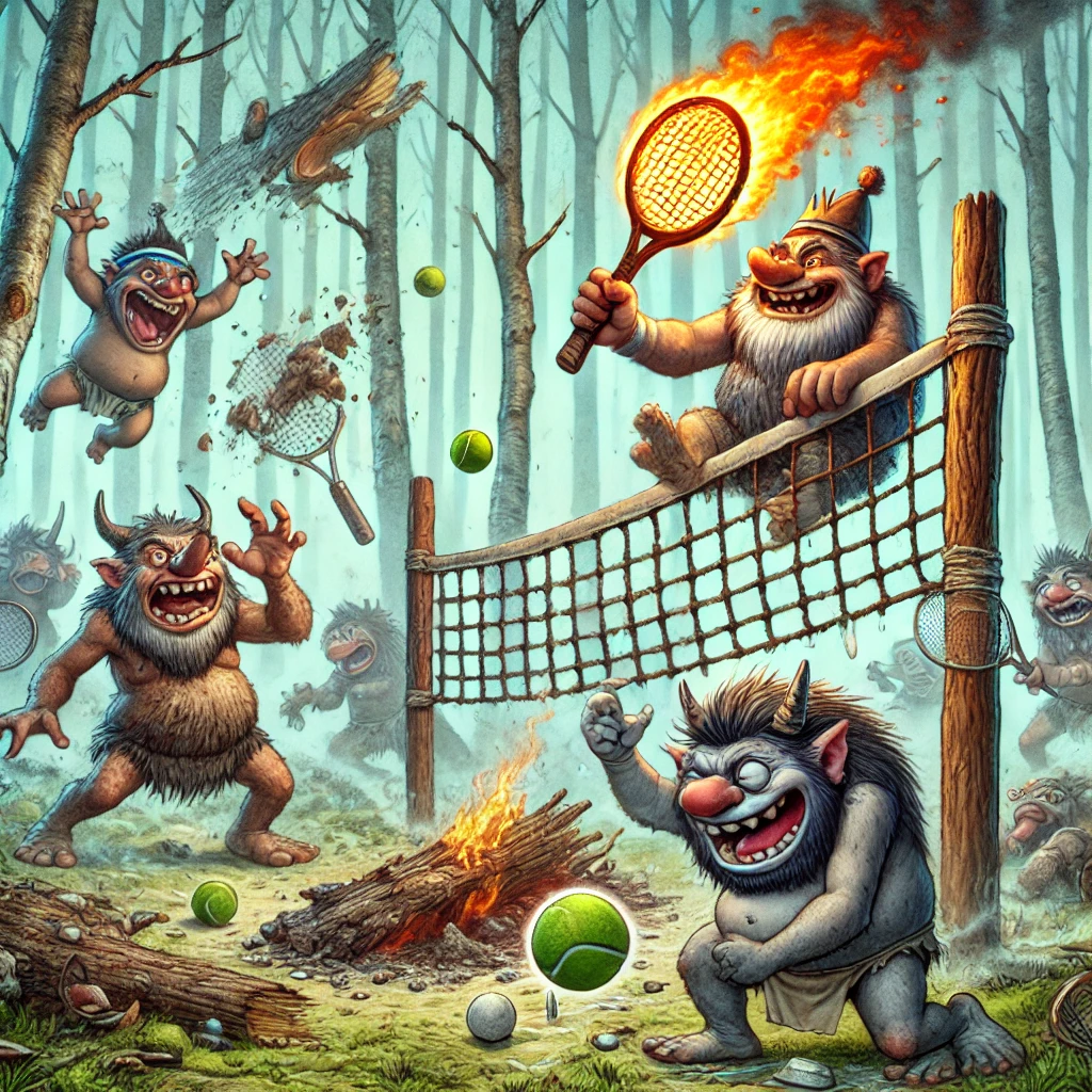 Troll Tennis: A Sport of Chaos, Cheating, and Catastrophe