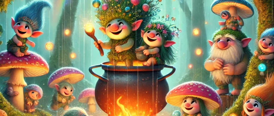Gloomsburg Trolllings Create Rainbow Festival After Heavy Rains – 'We Just Followed the Mushrooms!'