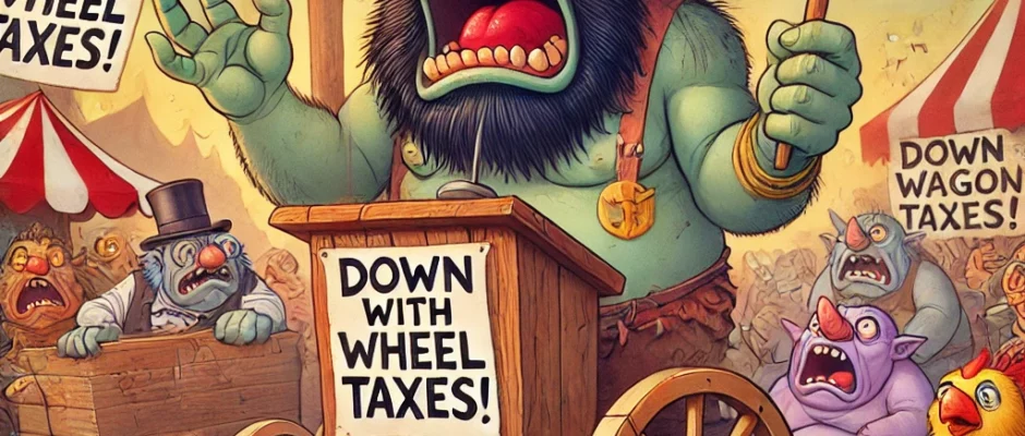 Trolls' Trade Tantrum: King Grumblethorn's 25% Tariff on Imported Wagons