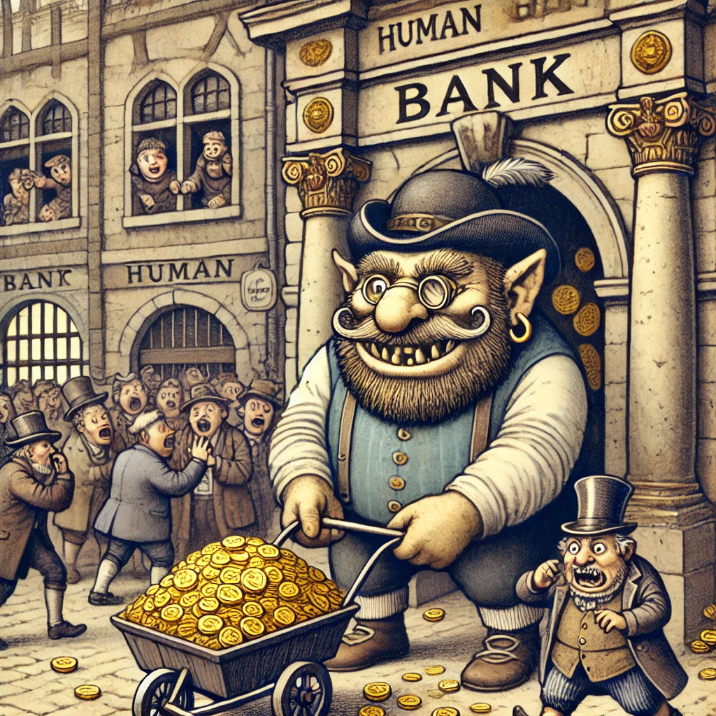 The Troll Who Outsmarted the Bankers