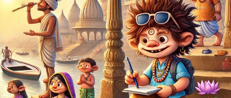 ?“Welcome to the Ghats of Varanasi, Where Time, Tea, and Trolls All Stand Still”?