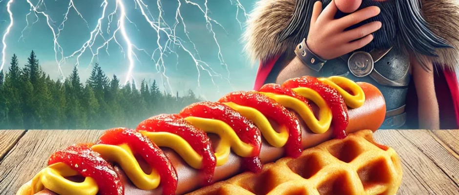 Moss, Norway – Culinary Genius or Hexed Breakfast? Locals Shove Hotdogs Into Waffles and Call It Culture