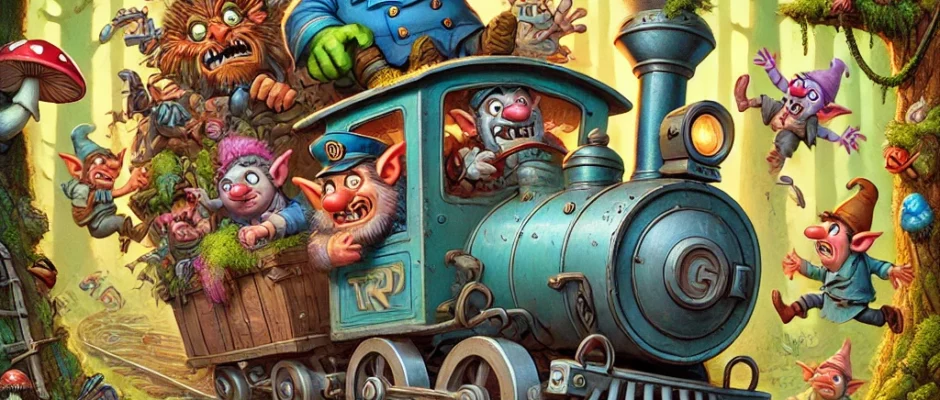 ? TROLLRAIL TUMBLES INTO MUSHROOM MAYHEM! ? "Bane NOR's Big Day Goes Off the Rails—Literally, Figuratively, and Hysterically"