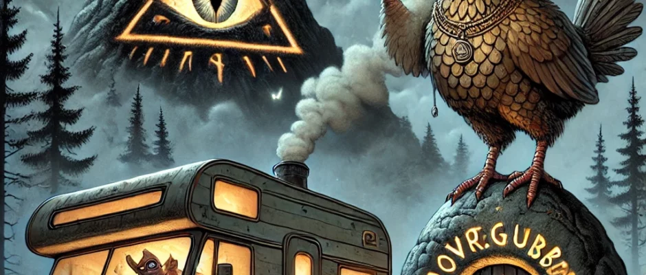?AncientNews.com EXCLUSIVE: Baba Yaga Seen Entering Troll Territory—Is She Dating the Mountain King?!?