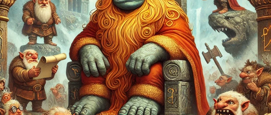 Trollheim's Chronicles: The Tale of Grump the Gold-Haired Chieftain