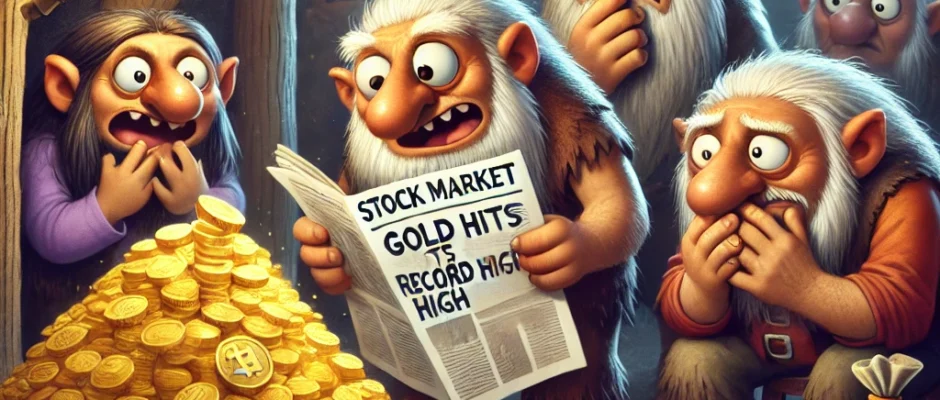 Gold Prices Soar as Trolls Abandon Traditional Hoards