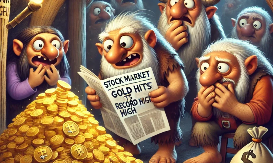 Gold Prices Soar as Trolls Abandon Traditional Hoards