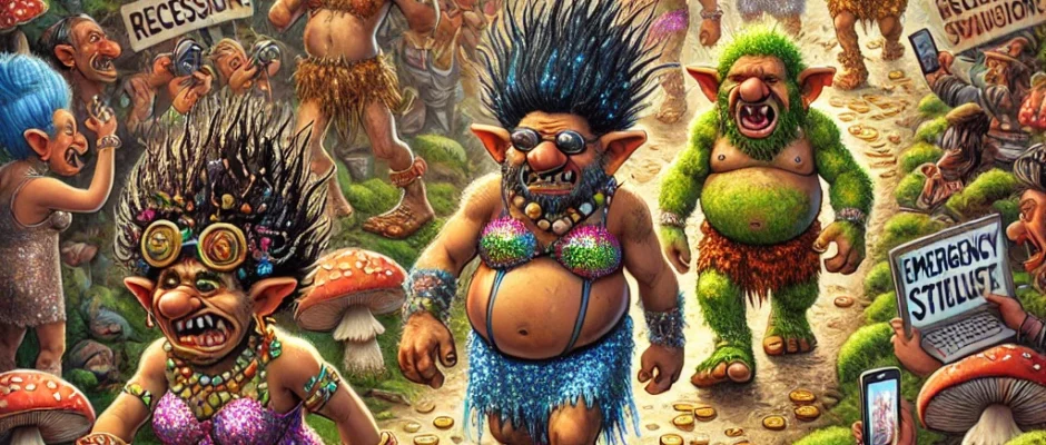 When Fashion Trends and Economic Indicators Collide: A Troll's Perspective