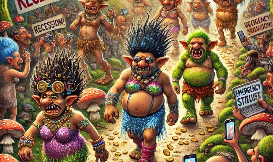 When Fashion Trends and Economic Indicators Collide: A Troll's Perspective