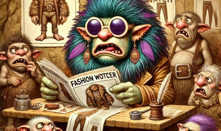 Trollheim's Latest Fads: From One-Legged Trousers to Bleached Brows