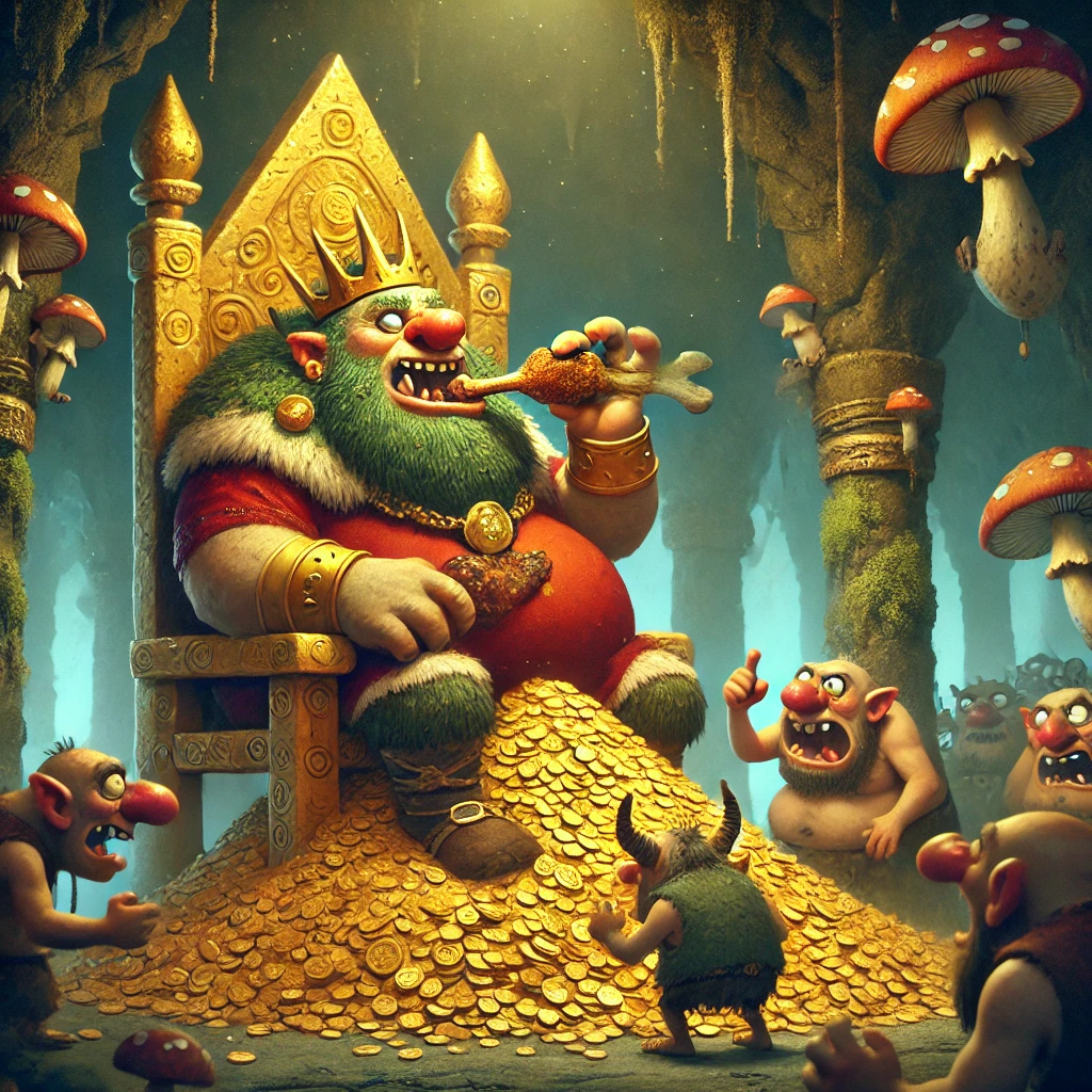 Troll King Gorm’s Reign Teeters Amidst Corruption Quagmire