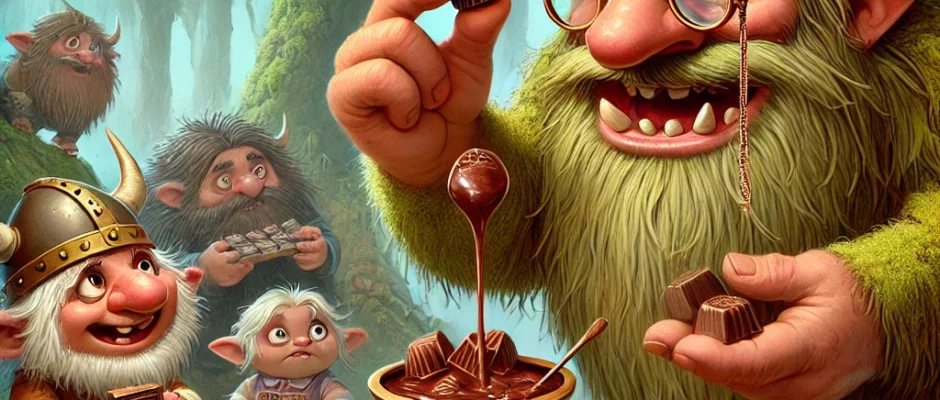 From Rocks to Riches: The Trolls of Norway Forsake Lichen for Luxury with zChocolat!