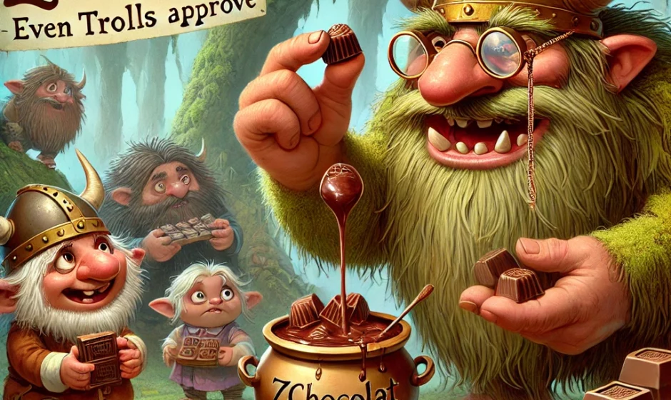 From Rocks to Riches: The Trolls of Norway Forsake Lichen for Luxury with zChocolat!