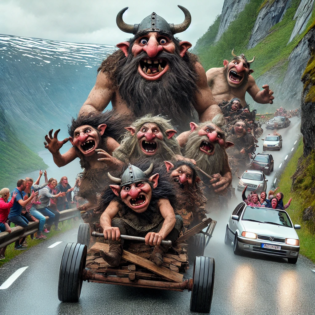 Trollstigen: Norway’s Premier Troll Racing Circuit