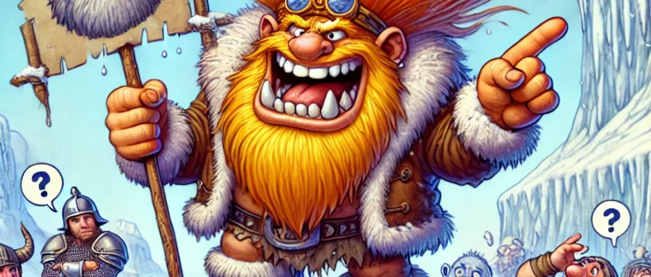 Troll Chief Trumf Declares: “We’re Taking the Ice Island. 100%.”