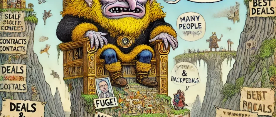Interview with Trollald Drumph: The Mountain King of Self-Promotion