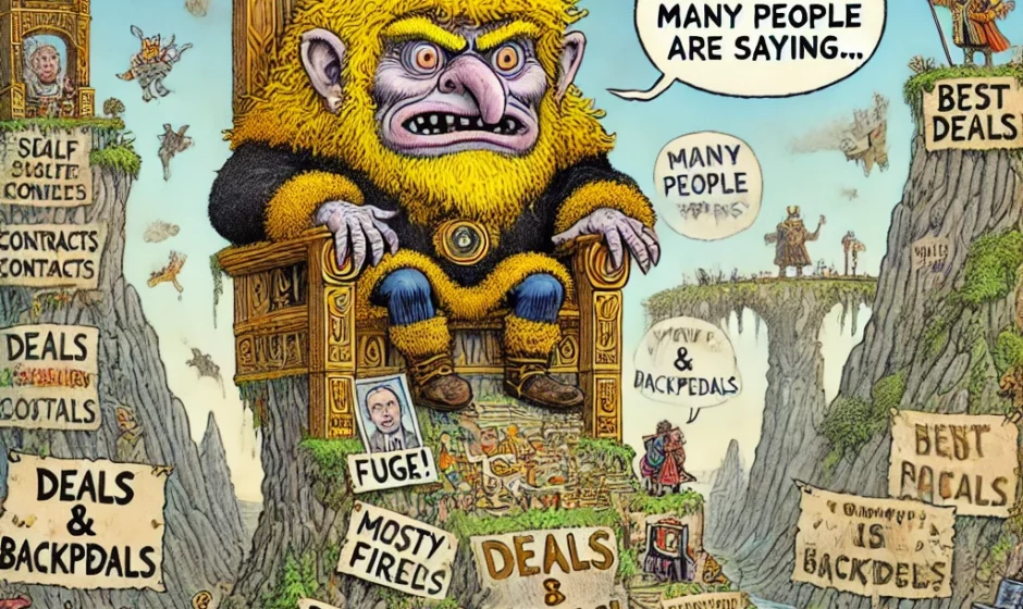 Interview with Trollald Drumph: The Mountain King of Self-Promotion