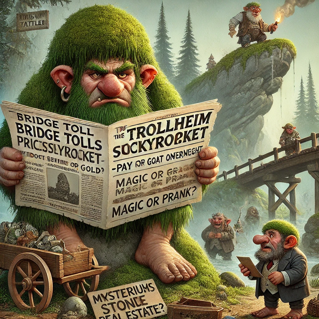 Moss Avis Offers 500,000 Rocks to Aspiring Troll Entrepreneurs