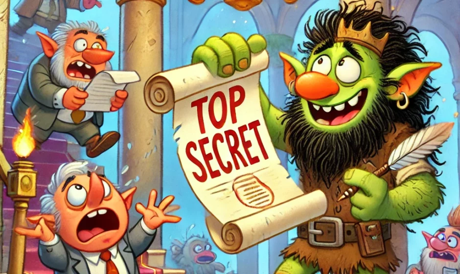 TROLL MINISTRY "ACCIDENTALLY" SENDS SECRET SCROLL TO NOSEY SCRIBE – CLAIMS IT WAS JUST A "WHOOPSIE"