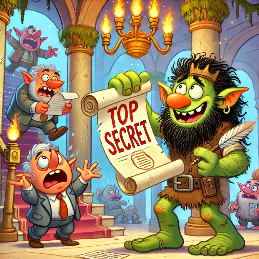 TROLL MINISTRY “ACCIDENTALLY” SENDS SECRET SCROLL TO NOSEY SCRIBE – CLAIMS IT WAS JUST A “WHOOPSIE”