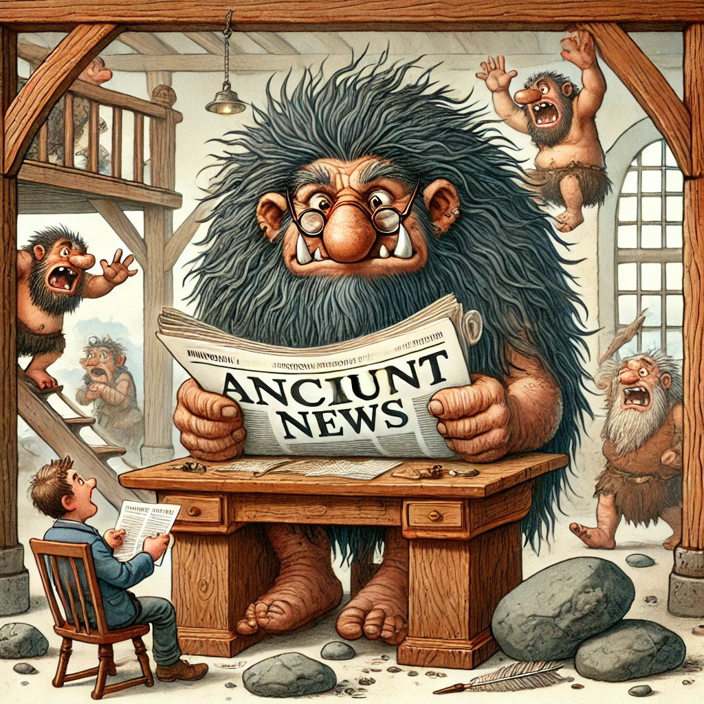 Trolls Take Over the News: From Rocks to Reports!