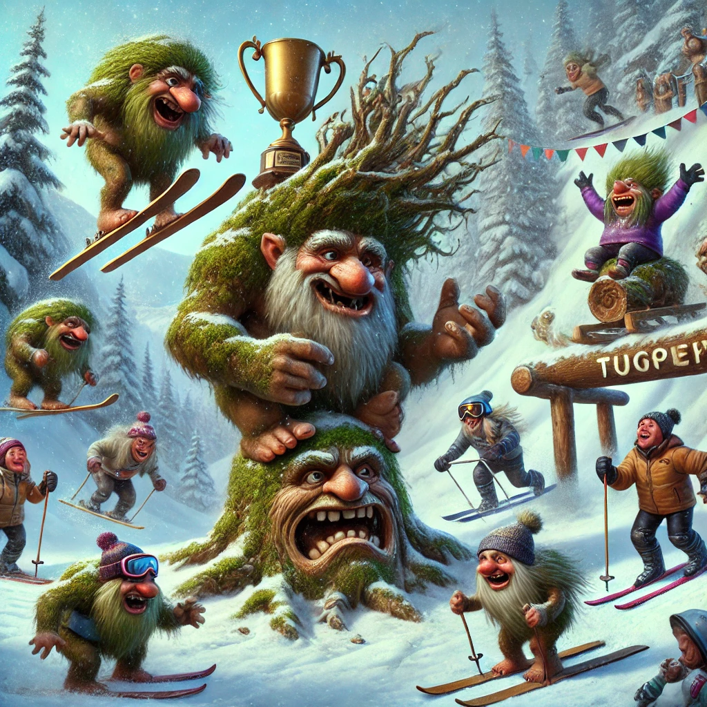 “The Great Troll Snow Heist: How Norway’s Sneaky Trolls Stole the Ski World Championship… and Ended Up Competing!”