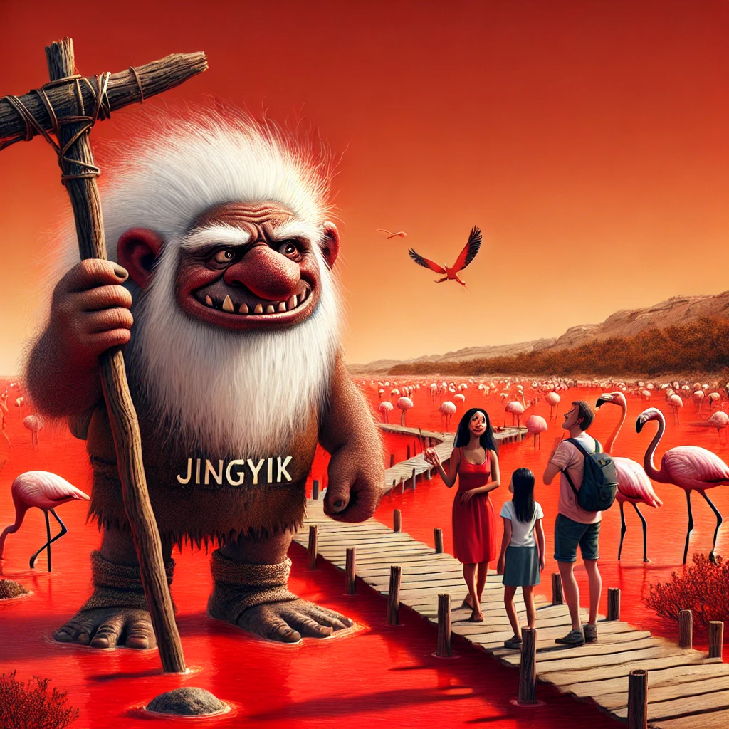 The Red Beach: Where Nature Goes Full Vampire on You
