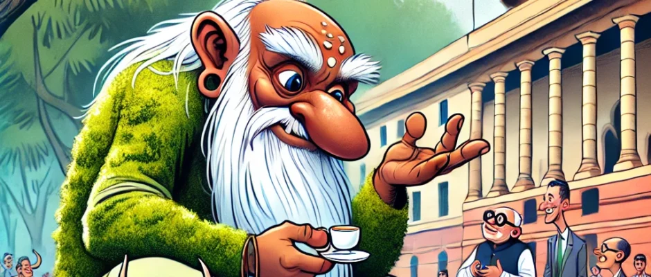 Troll in the Temple: Trollgur Drek Meets India’s Leaders Amid Thunder and Tea