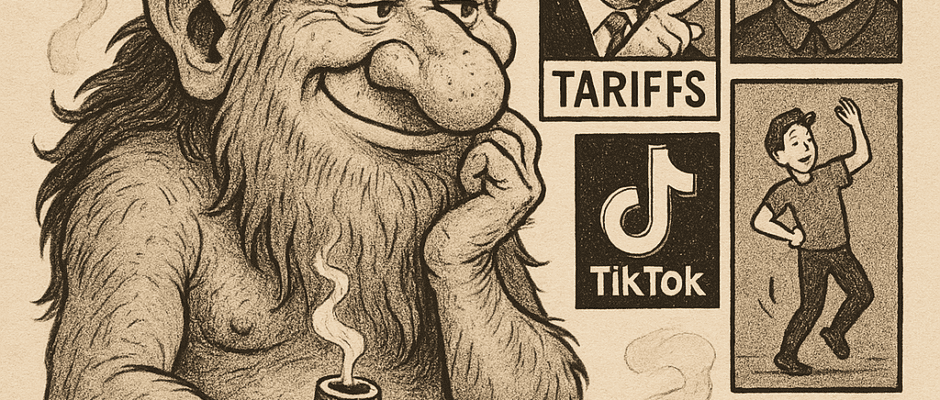 Trollgur Drek's Musings on the Human Trade Tussle and the Dance of the Tiktok
