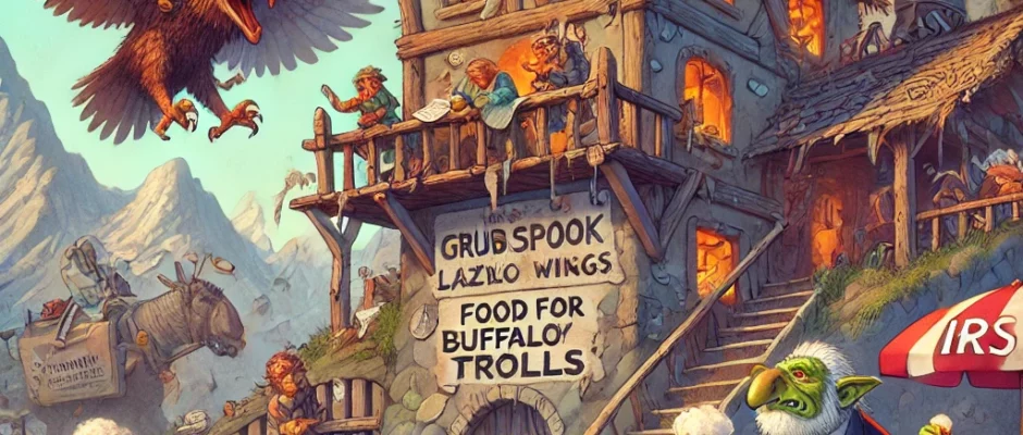 The Great Collapse of Owl-Eyed Eateries: A Troll's Lament